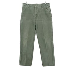 Carhartt Pants B11 MOS Green Carpenter Original Dungaree Fit Canvas 38x34