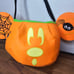 Disney Halloween Mickey & Minnie Mouse Fabric Pumpkin Trick Or Treat Basket Rare