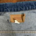 VINTAGE 80s LEVI'S Denim Trucker Jacket Blue Cotton Moto Rider Travel
