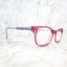 Marchon NYC Junior Kids M-7500 601 Transparent Red Blue Eyeglasses 49-16-130