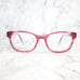 Marchon NYC Junior Kids M-7500 601 Transparent Red Blue Eyeglasses 49-16-130