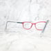 Marchon NYC Junior Kids M-7500 601 Transparent Red Blue Eyeglasses 49-16-130