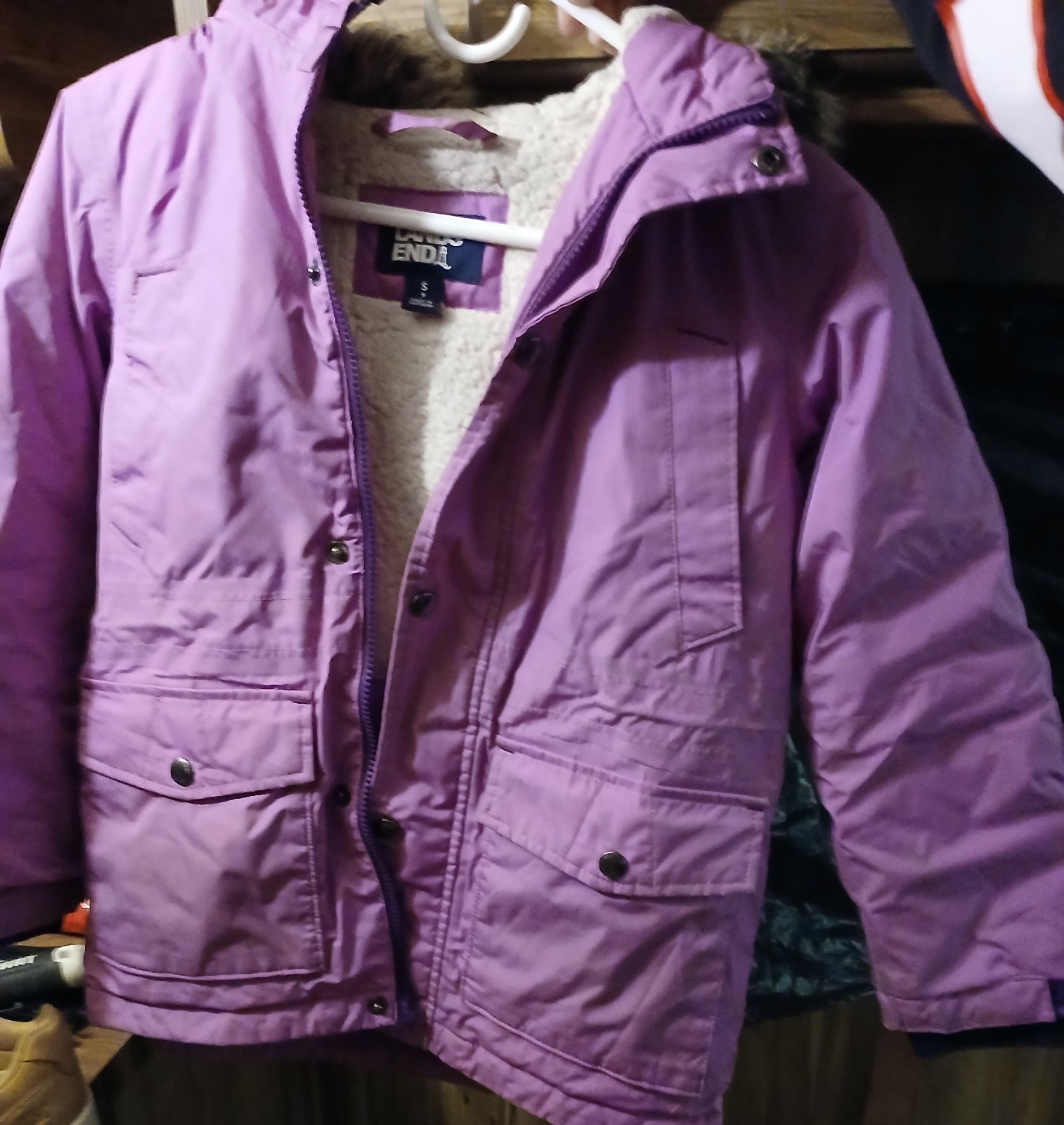 Lands End Kids Expedition Waterproof Winter Down Parka S