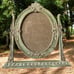 Vintage Shabby Chic Cottage Wooden Frame Ornate swivel