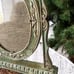 Vintage Shabby Chic Cottage Wooden Frame Ornate swivel