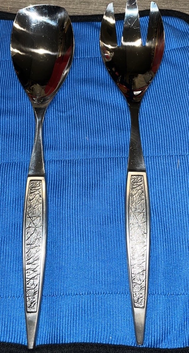 Arthur Salm Stainless Steel Entertaining Set, Salad Server, Serving Ware, Hostes