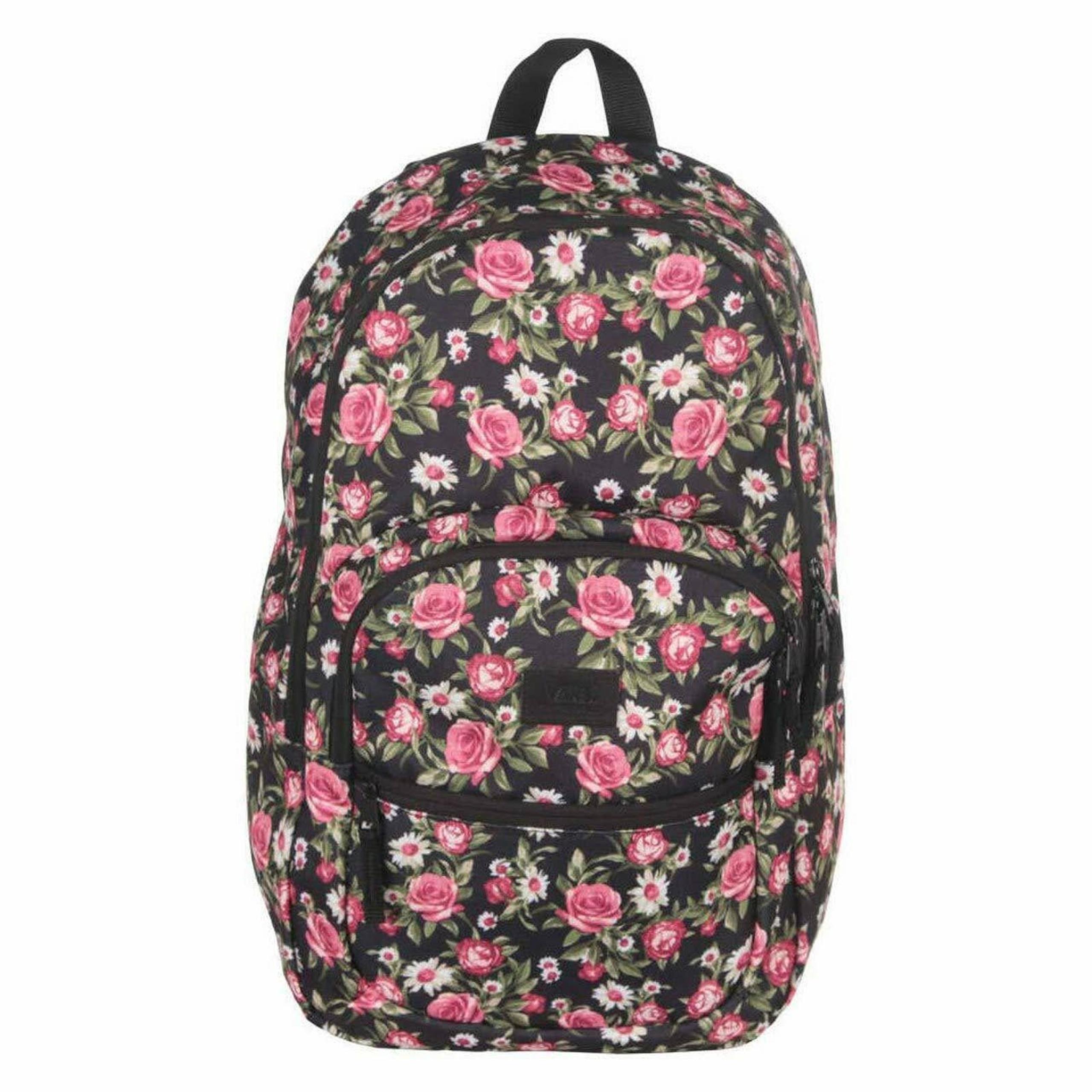 Vans Off The Wall Women's Schooling Backpack Bag - Rose Floral