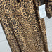 NWT Size 0 JayGodfrey Kevyn Leopard Print Wrap Dress