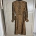 NWT Size 0 JayGodfrey Kevyn Leopard Print Wrap Dress