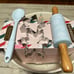 Pastel nutcracker Mixing Bowl