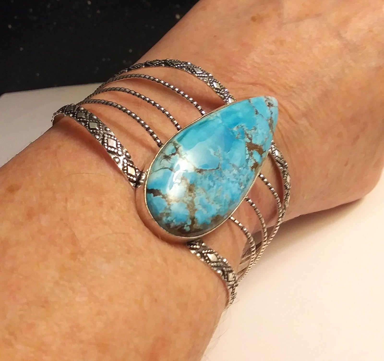 925 Sterling Silver CuffBracelet