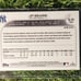 J.p Sears Topps chrome Autograph card