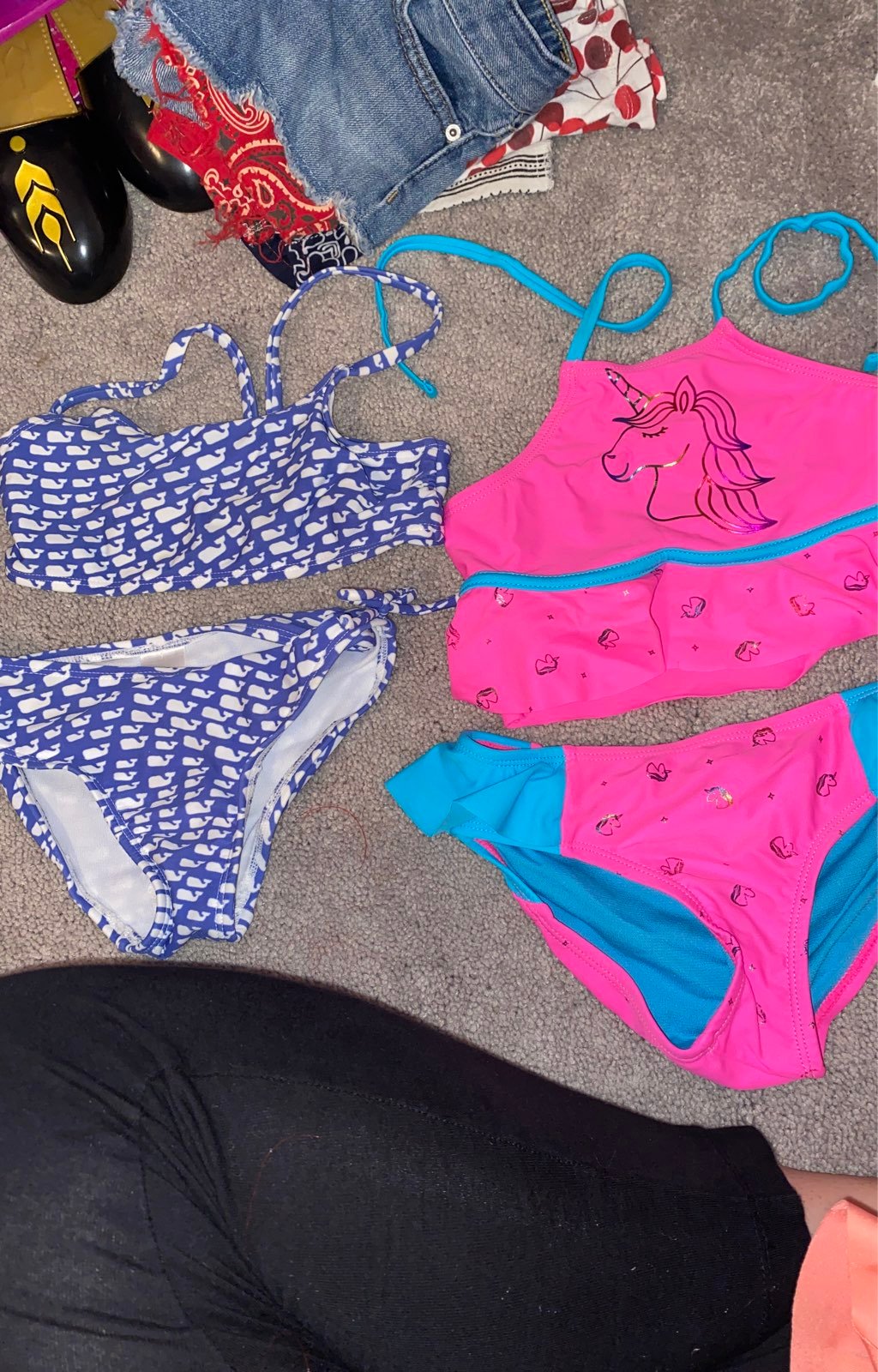 Girls bathing suit bundle