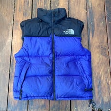 The North Face blue 1996 Retro Nuptse Vest