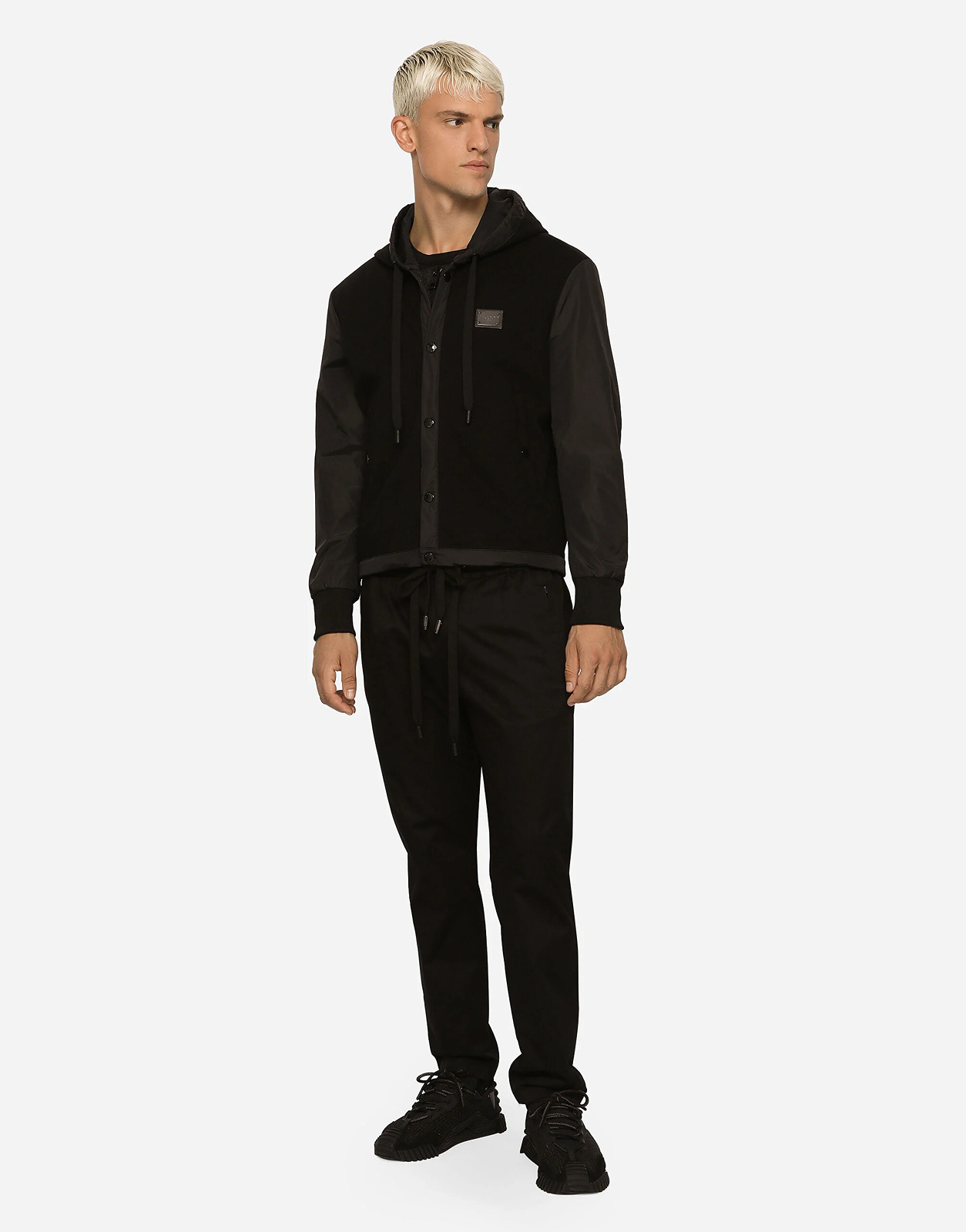 DOLCE & GABBANA Stretch Cotton Jogging Pants w Tag Drawstring Track Joggers 945