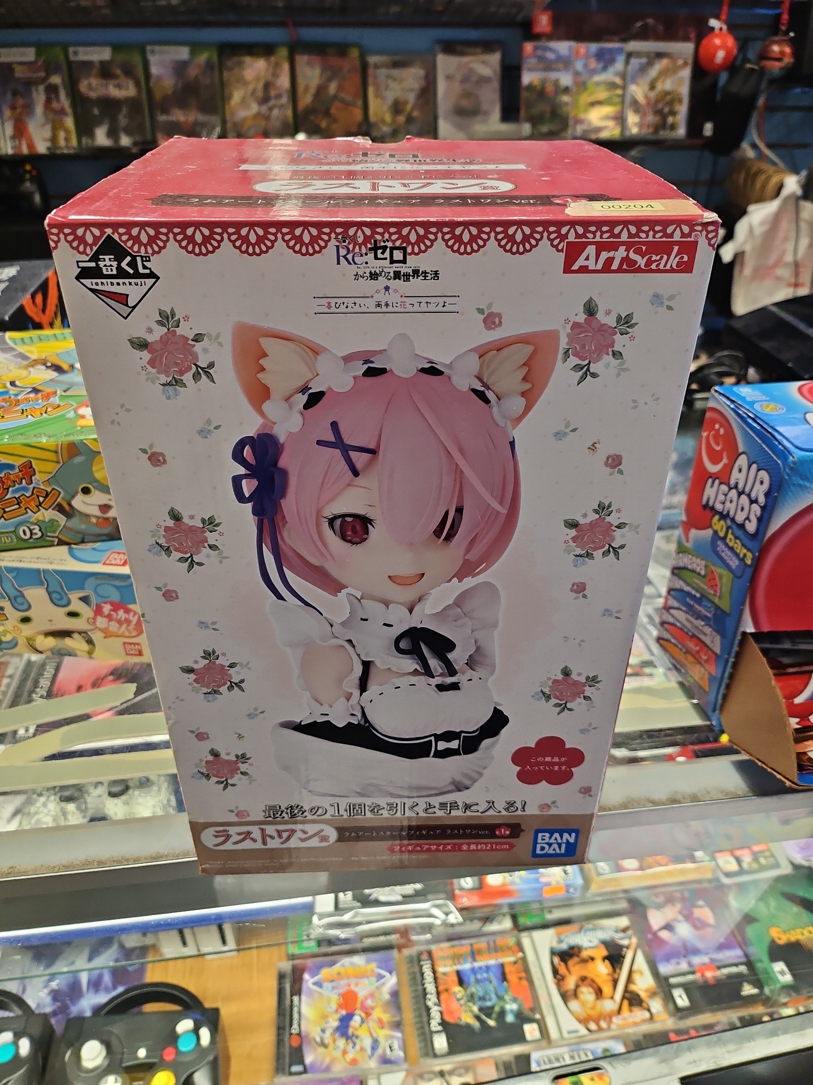 Re Zero figure Ram Art Scale Cat ear ver ichiban kuji prize LP bandai