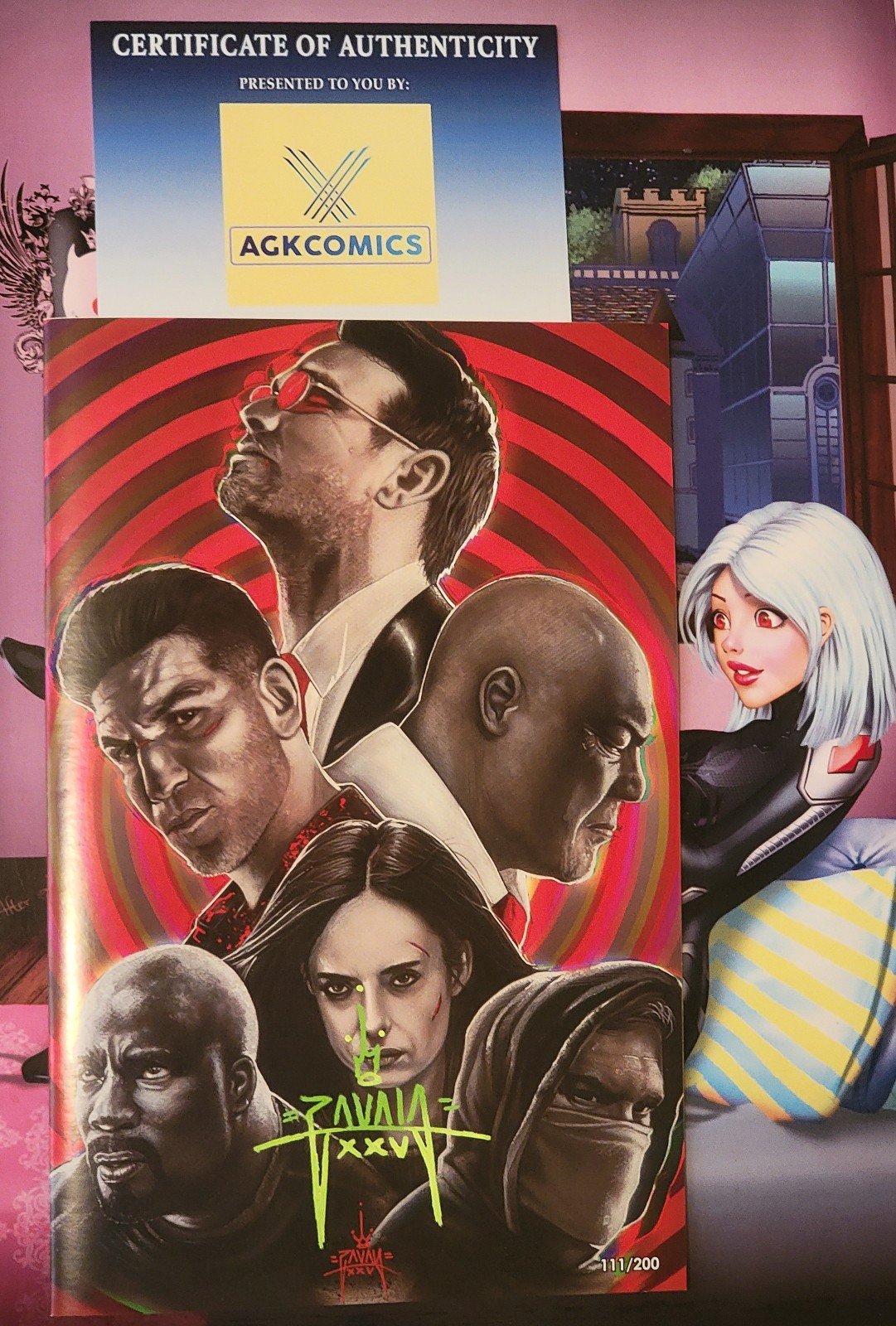 Fame Charlie Cox 111/200 (Comic Book) ♡☆♡