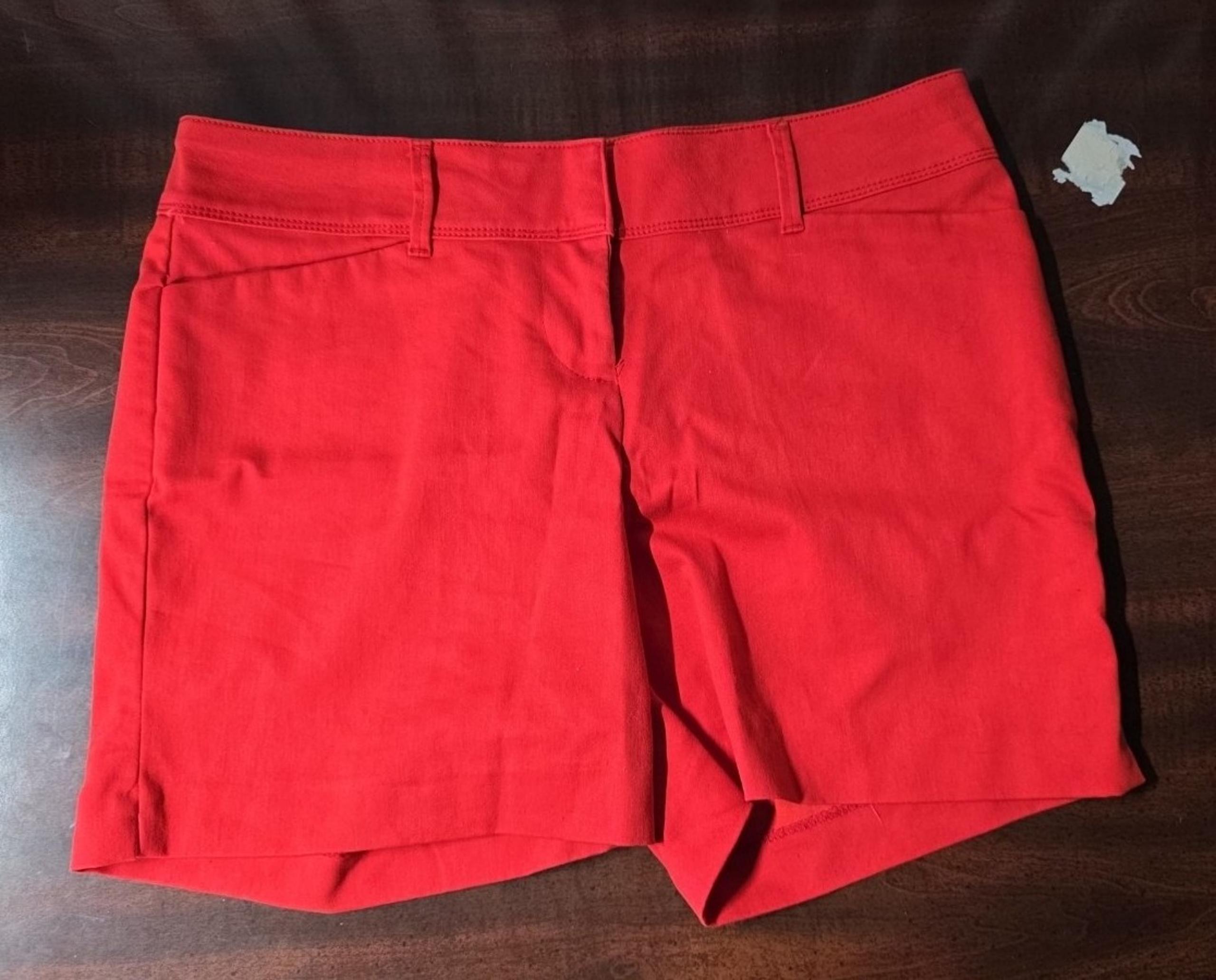 Red shorts