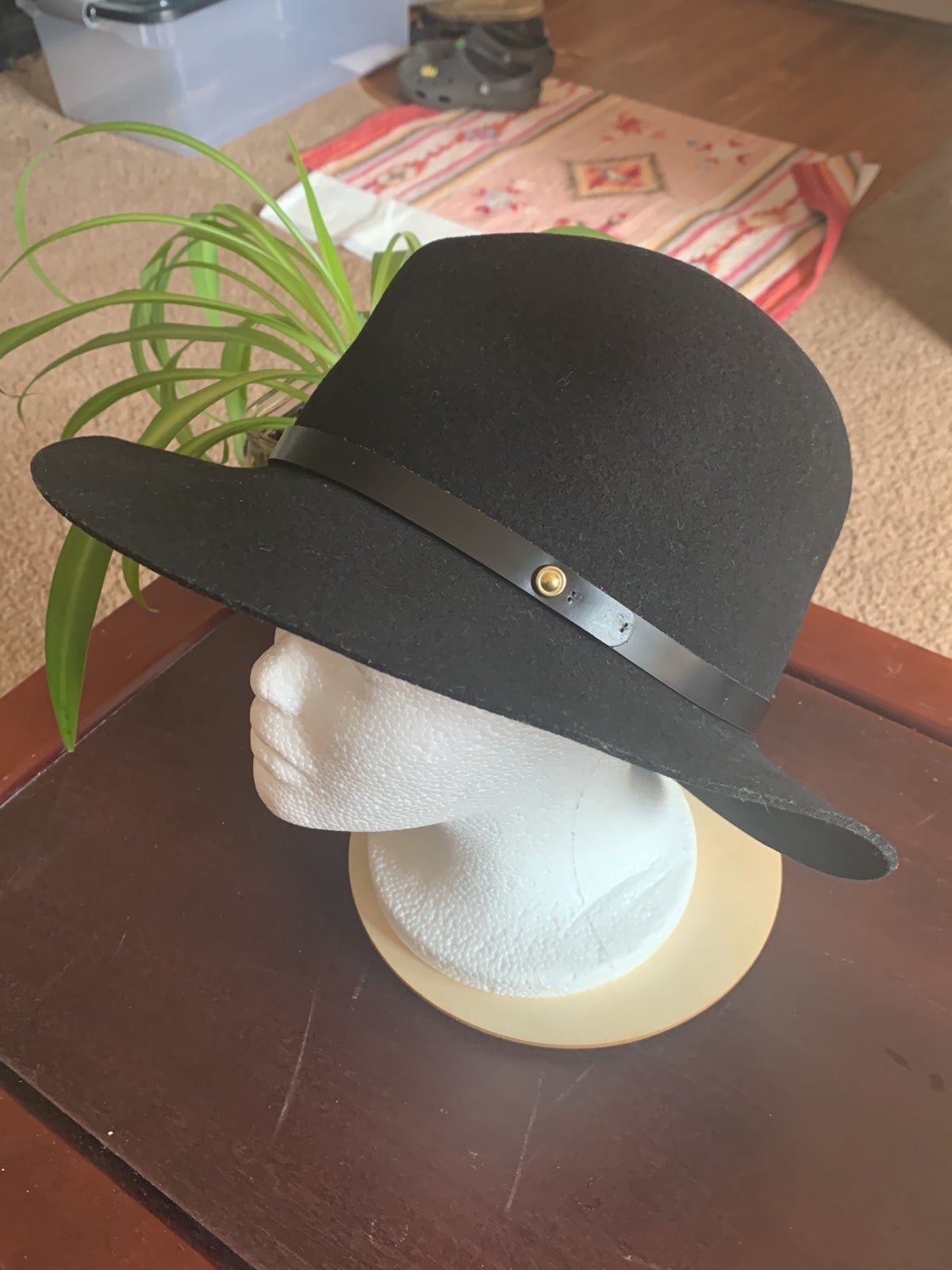 Rag & Bone Womens 100% wool black Hat NWOT never worn
