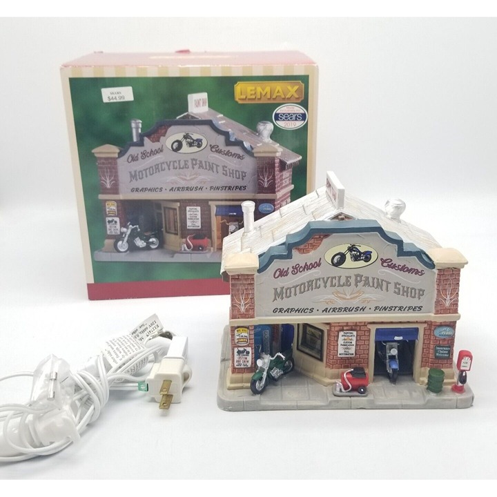 LEMAX Old School Customs - Motorcycle Paint Shop 2019 Sears Exclusive in Box