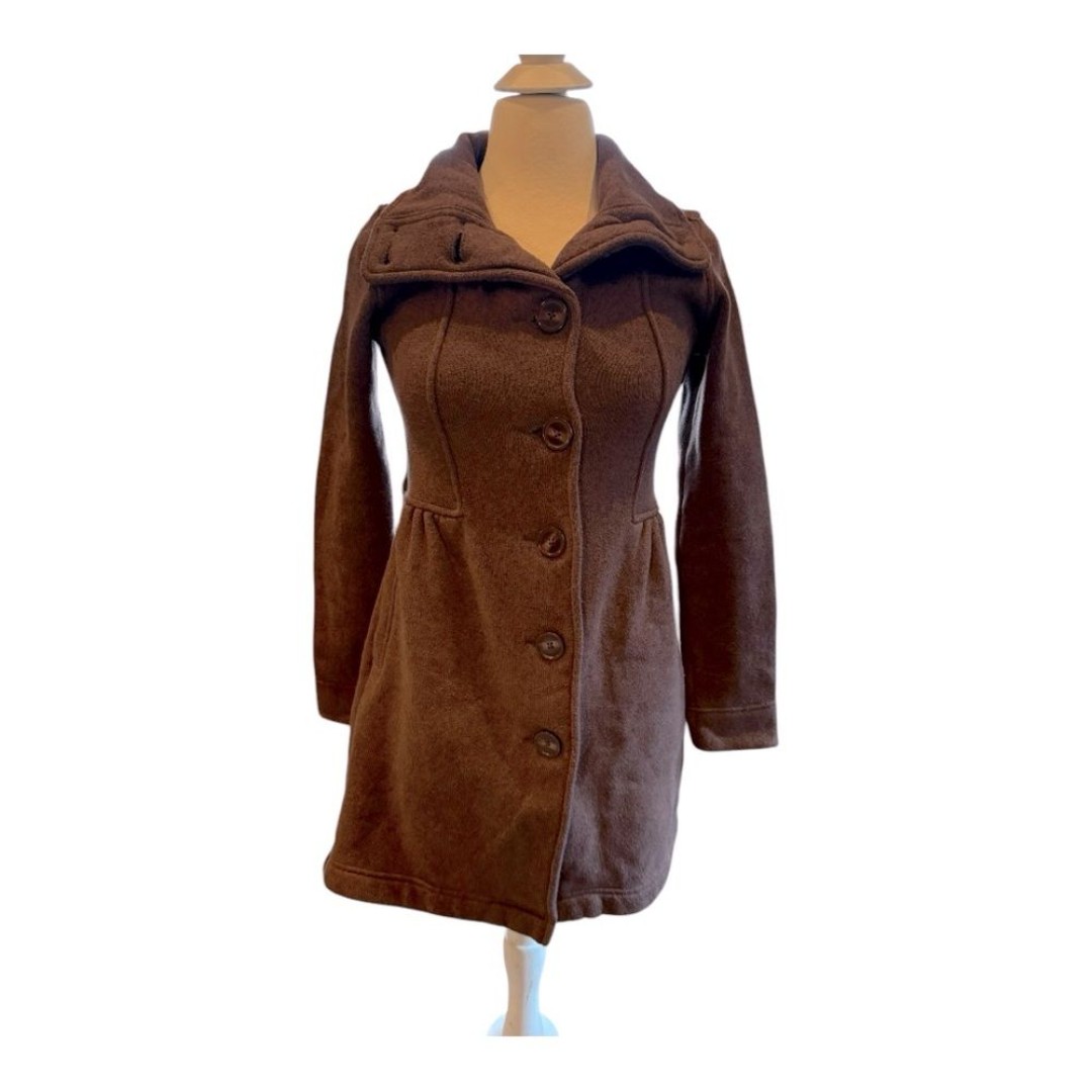 Patagonia Women's Better Sweater Coat Worn Wear- Java Brown, Sz XS
