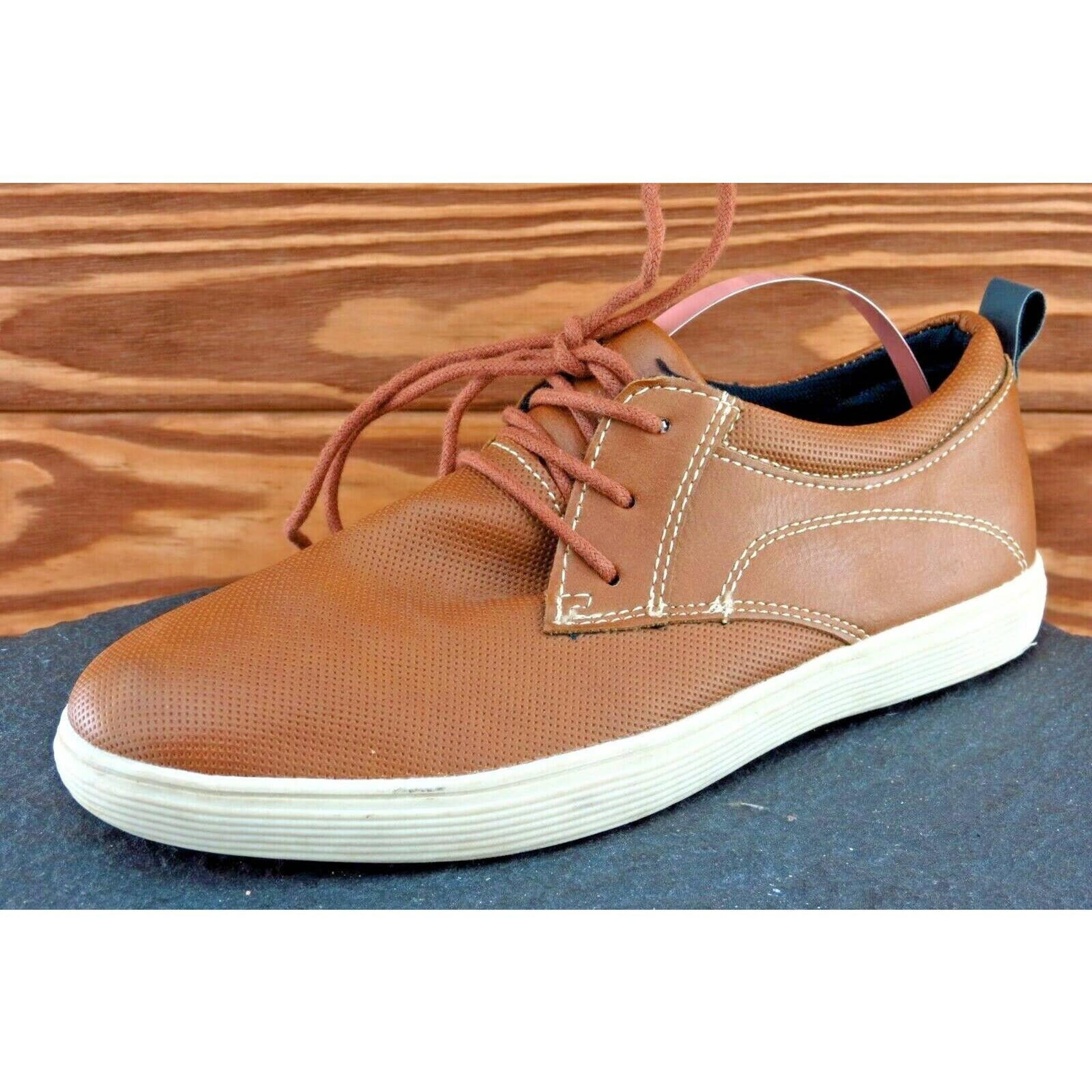 Steve Madden Youth Boys Shoes Size 4 M Brown Synthetic Fashion Sneakers BPrizely
