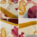 Couleur Nature By Bruno Lamy Vintage Set of 5 Handmade Pomegranate Napkins
