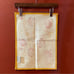 Couleur Nature By Bruno Lamy Vintage Set of 5 Handmade Pomegranate Napkins