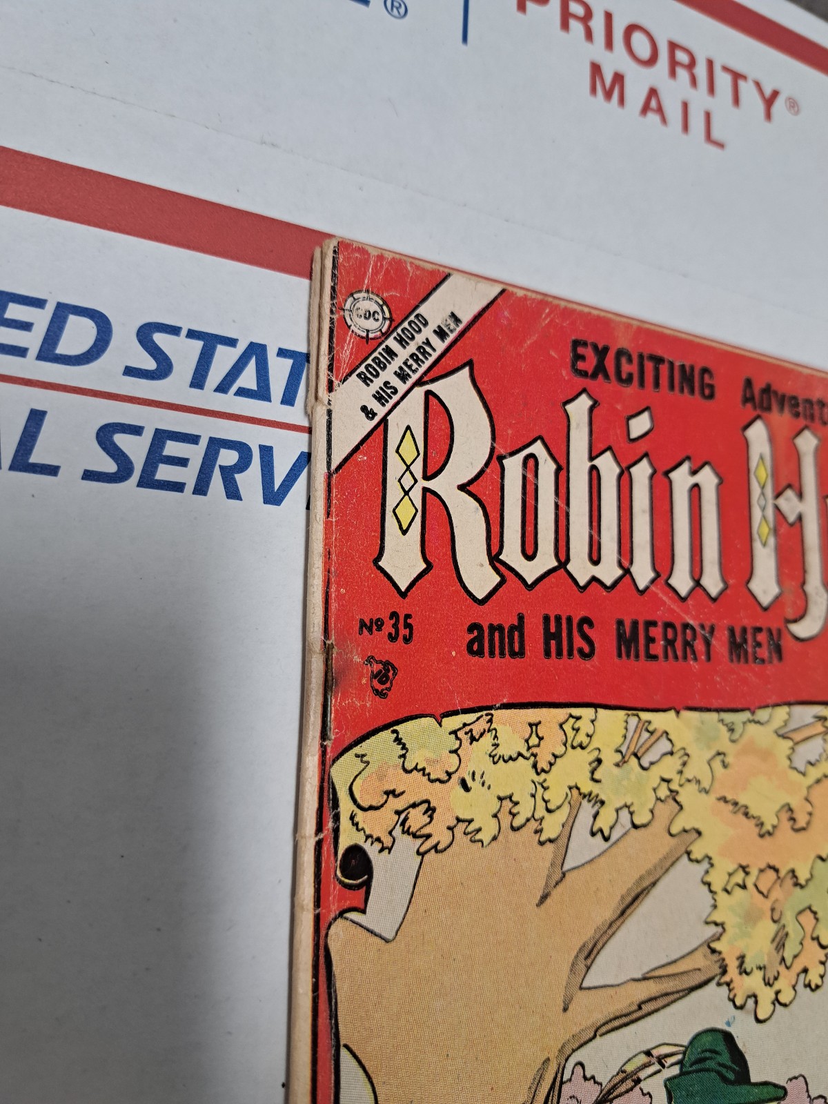 Robin Hood and His Merry Men #35 1958 Charlton Comics Silver Age