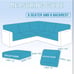 Waterproof Sectional Couch Cushion Covers 11 Pieces