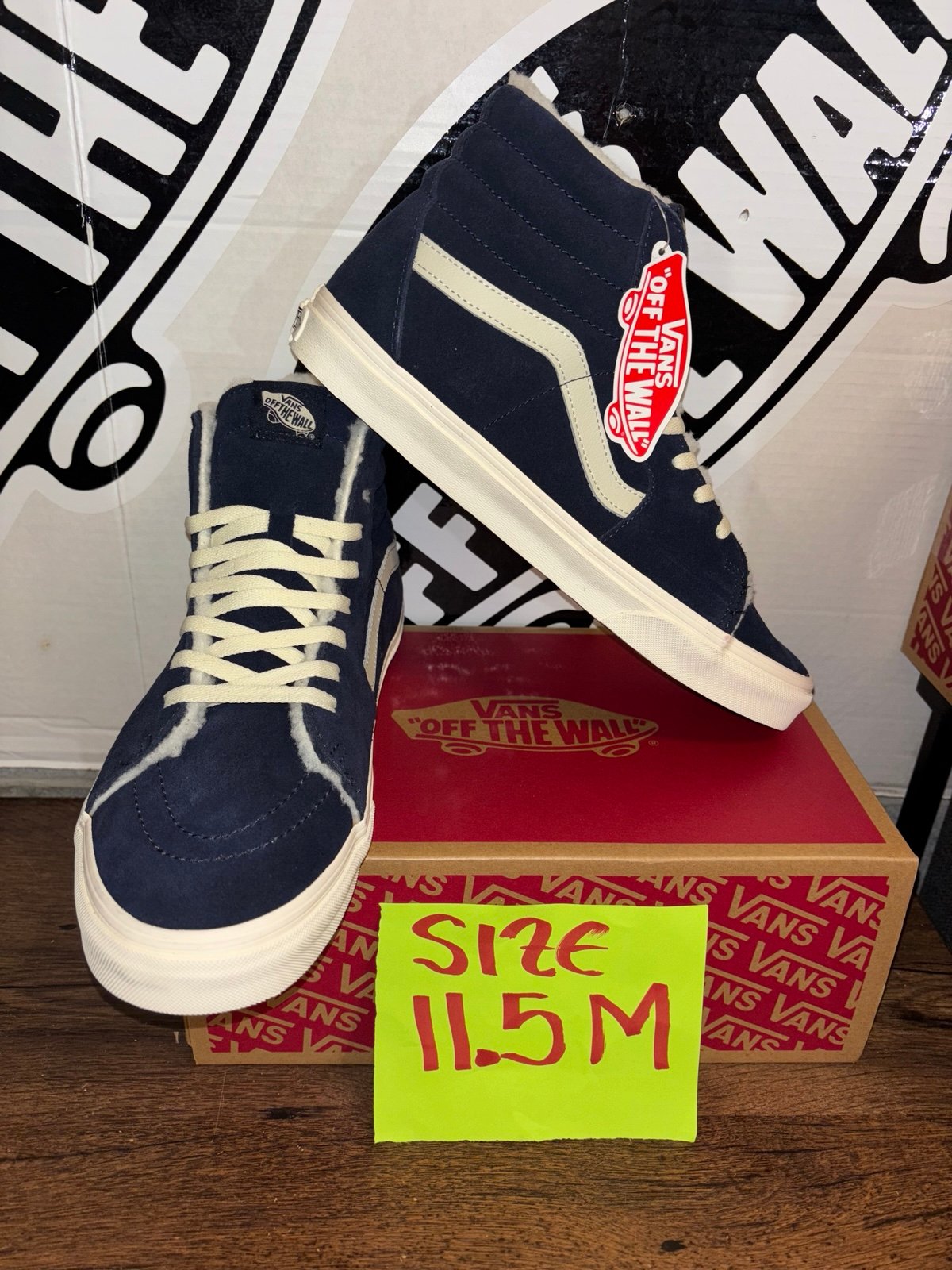 Vans Sl8-Hi Cozy Hug sz 11.5 Men’s 13.0 Women’s