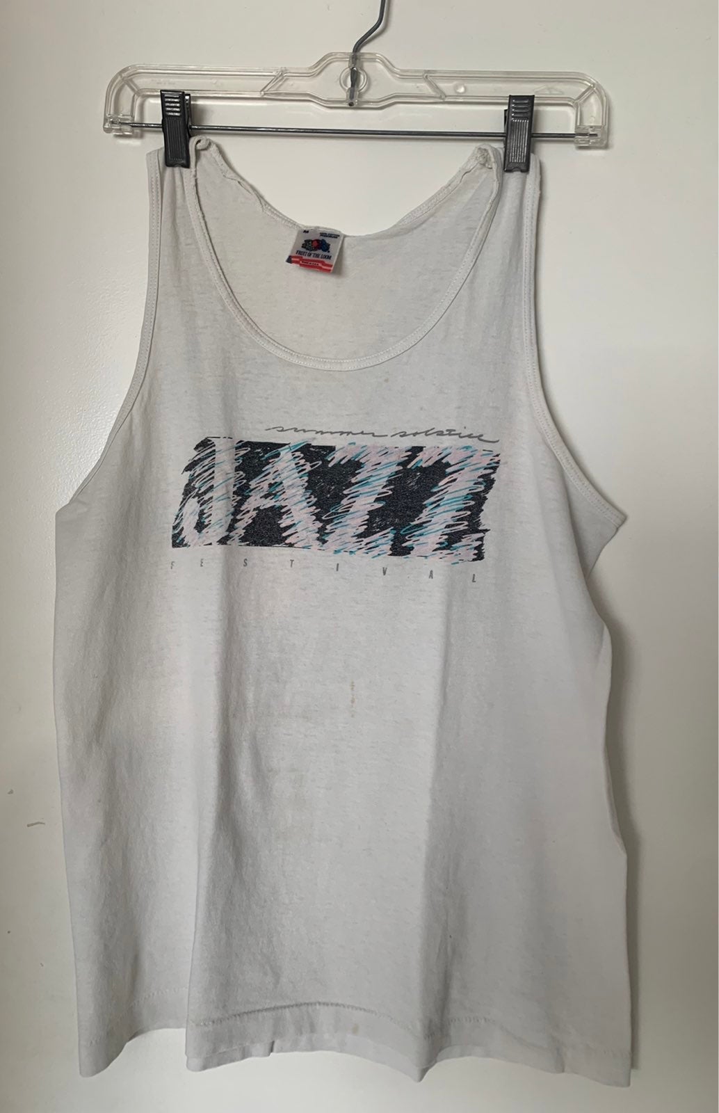 VINTAGE 1988 JAZZ FESTIVAL TANK TOP