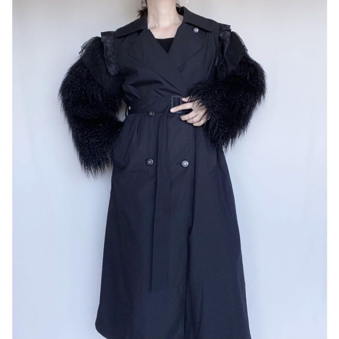 Unused!! Upcycled Luxury Trench Coat