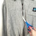 Swanndri Wool 1/4 Zip Pullover Sweater Mens L Jacket Gray