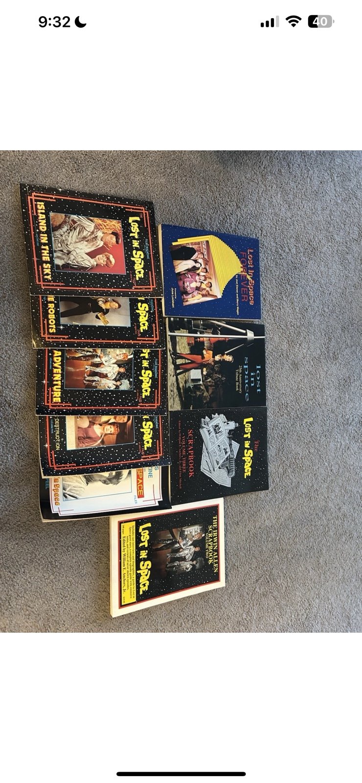 Lost in space Lot #9 books