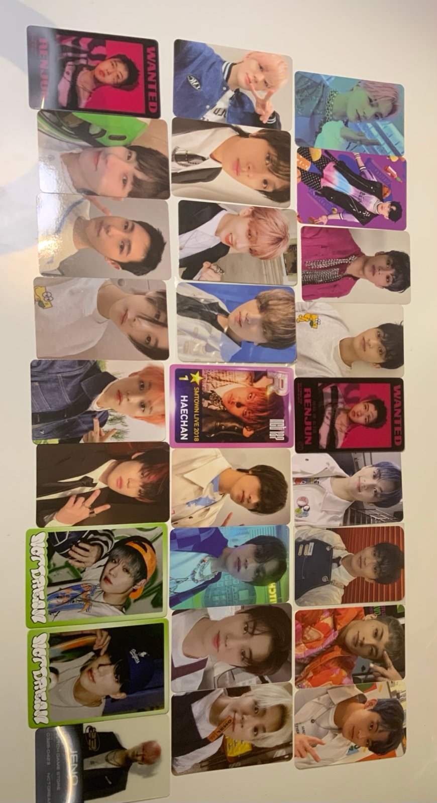 NCT dream photocard lot all mint PCS K-pop