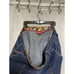 VTG FUBU Jeans Men 46x29 Blue Platinum Fat Albert Embroidered Baggy Wide Leg Y2K