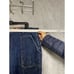 VTG FUBU Jeans Men 46x29 Blue Platinum Fat Albert Embroidered Baggy Wide Leg Y2K