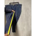 VTG FUBU Jeans Men 46x29 Blue Platinum Fat Albert Embroidered Baggy Wide Leg Y2K