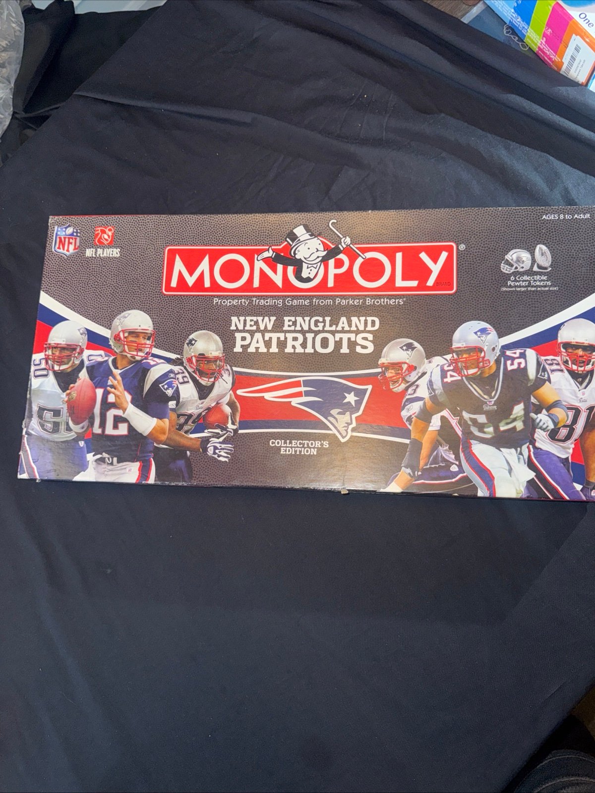 Monopoly New England Patriots collectors edition never played