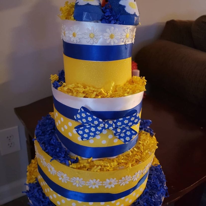 Baby Diaper Cake