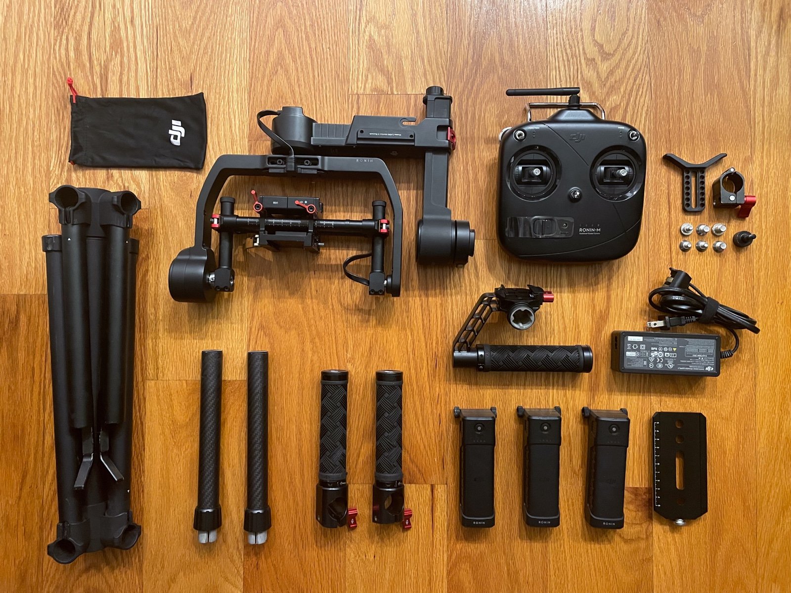 DJI Ronin-M Gimbal Stabilizer w/ Stand & Case