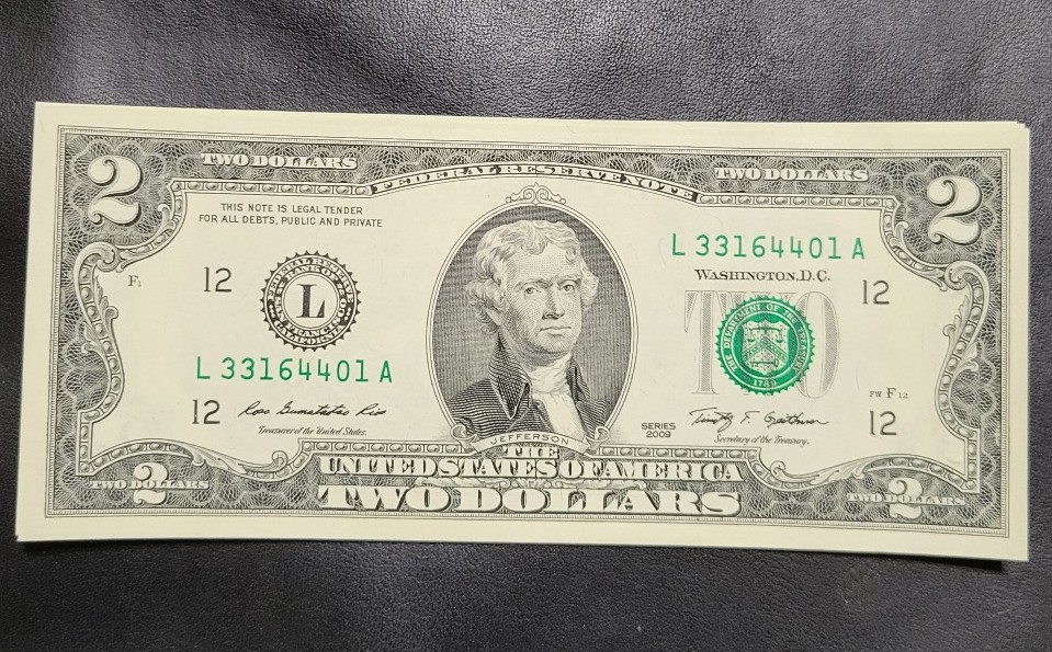 10 Consecutive 2009 2 Notes San Francisco