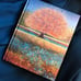 XL Tree of Life Fall Sunset Journal Grimoire Book of Shadows