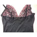 NWT Victoria's Secret M SLIP dress BLACK FLORAL LACE SLIMMING angel