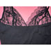 NWT Victoria's Secret M SLIP dress BLACK FLORAL LACE SLIMMING angel