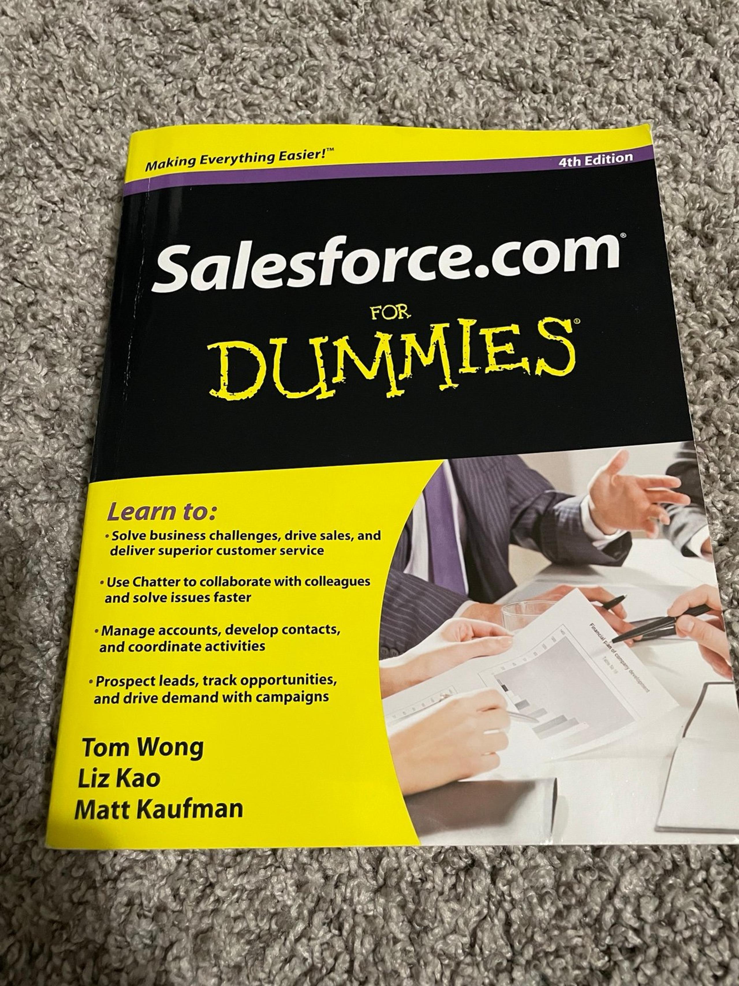 Salesforce.com for Dummies