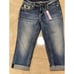 Vigoss Heritage Mid Rise Rolled Hem Capri Size 6