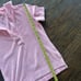 Helmut Lang Terry-cloth Polo Shirt In Orchid | Size XS Barbiecore Resort Wear
