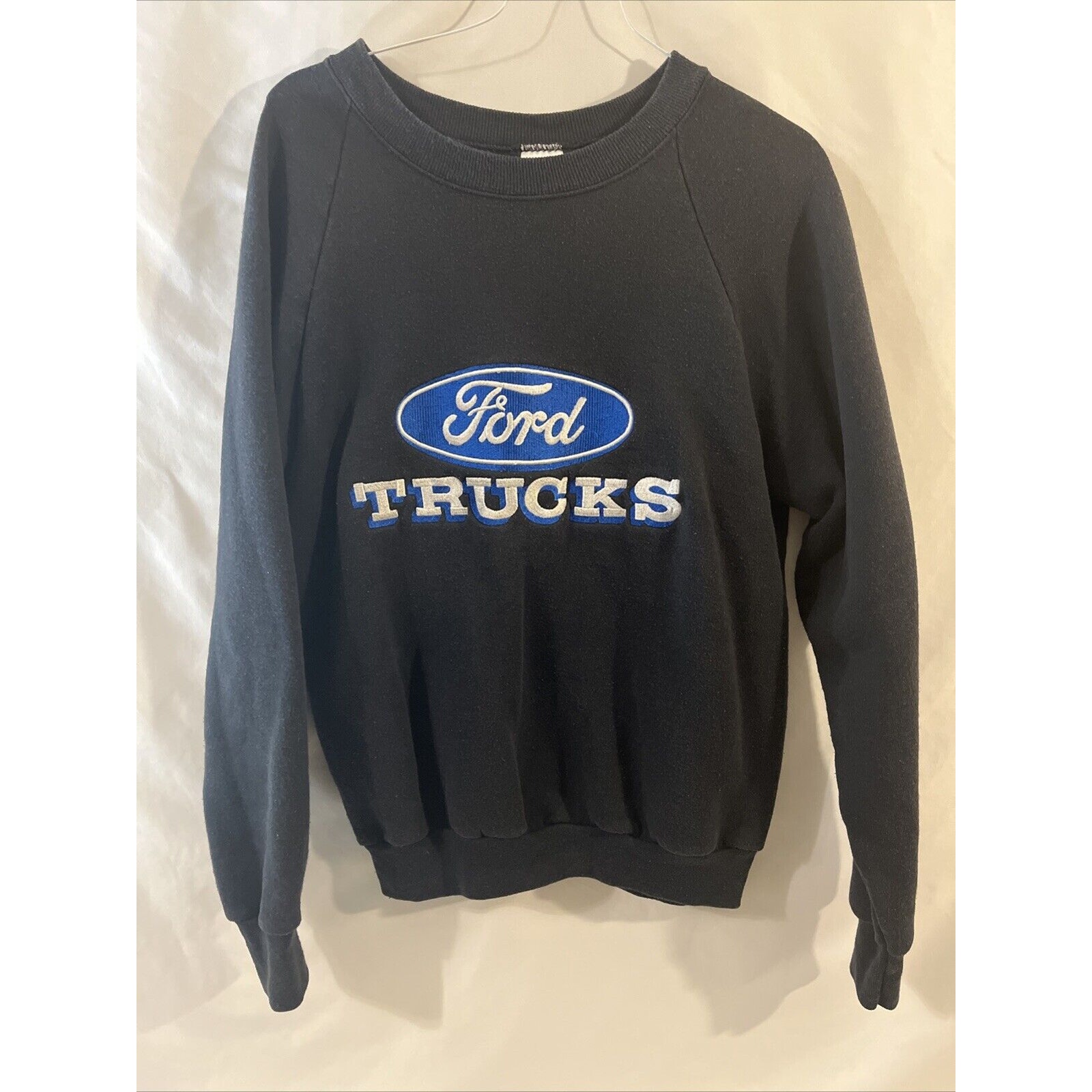 Vintage Ford Trucks Fruit Of The Loom Sweatshirt With Embroidery